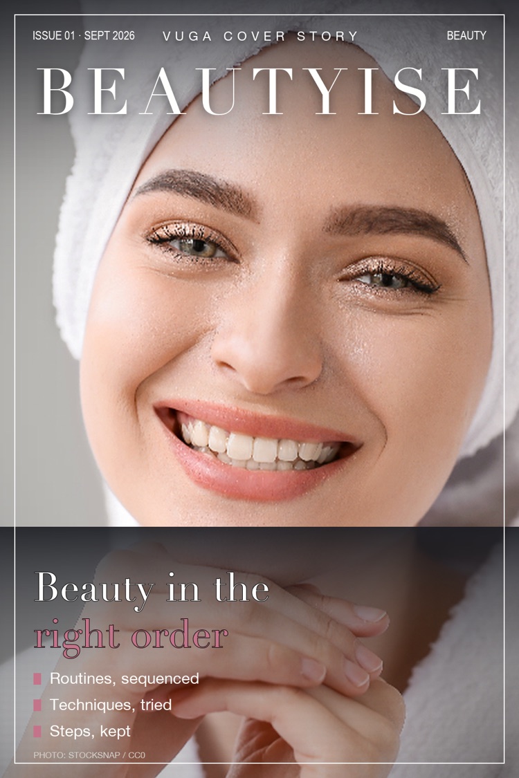 Beautyise magazine cover