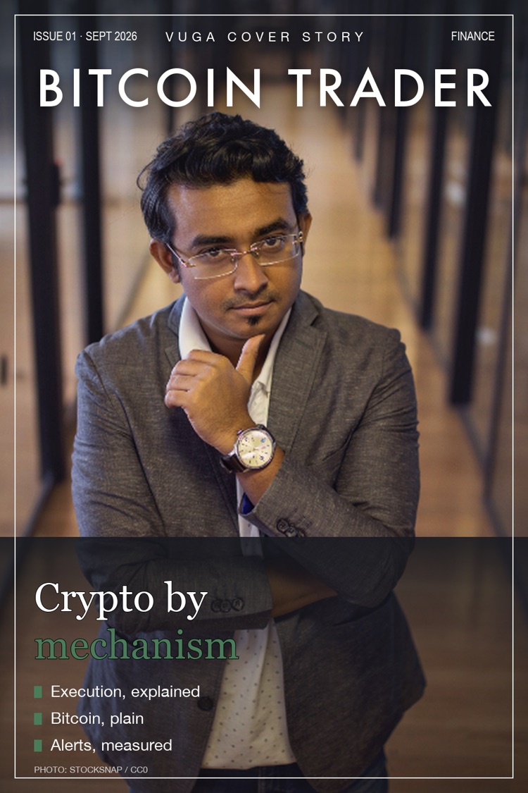 Bitcoin Trader magazine cover