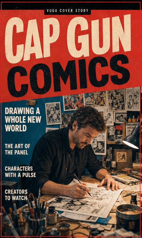 Cap Gun Comics magazine cover
