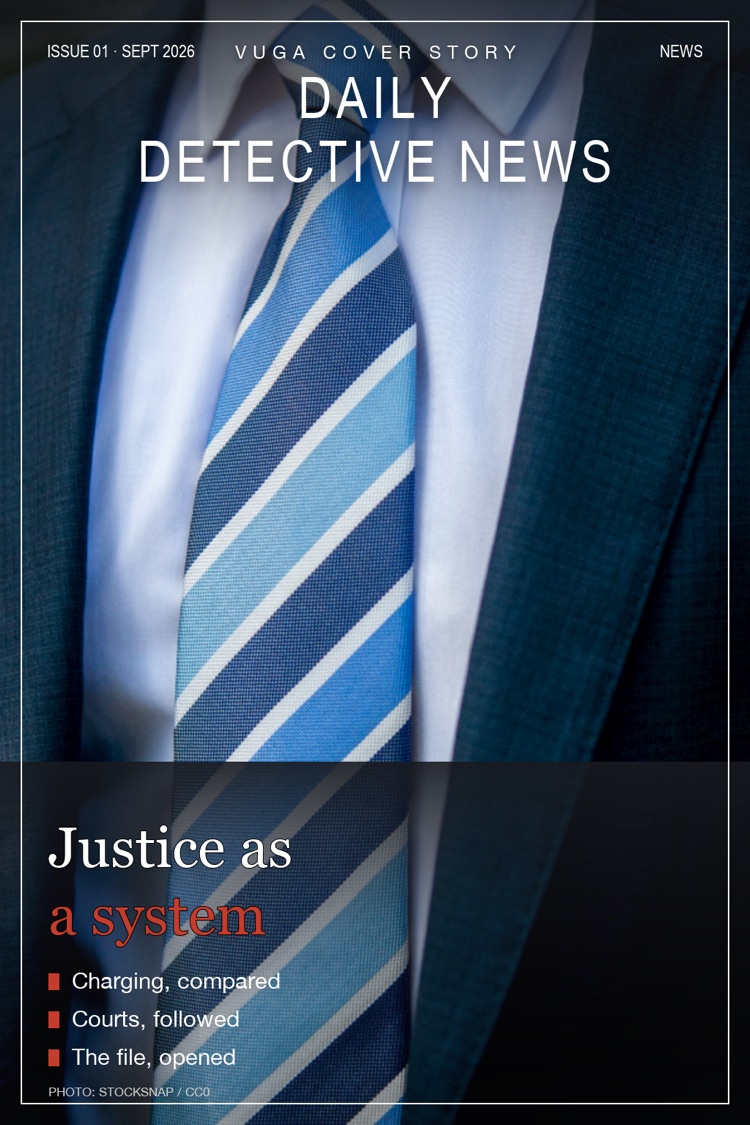 Daily Detective News magazine cover