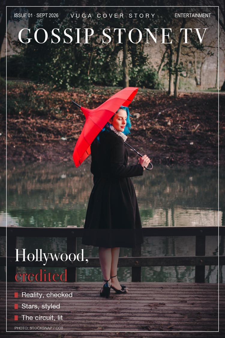 Gossip Stone TV Magazine magazine cover