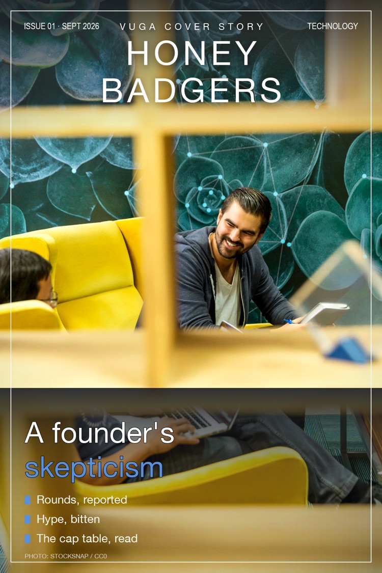 Honey Badgers magazine cover