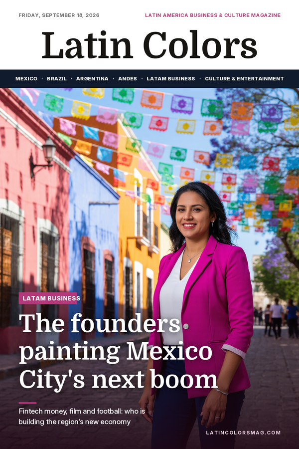 Latin Colors — magazine cover