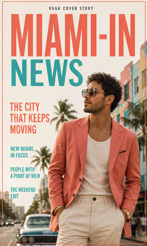 Miami In News magazine cover