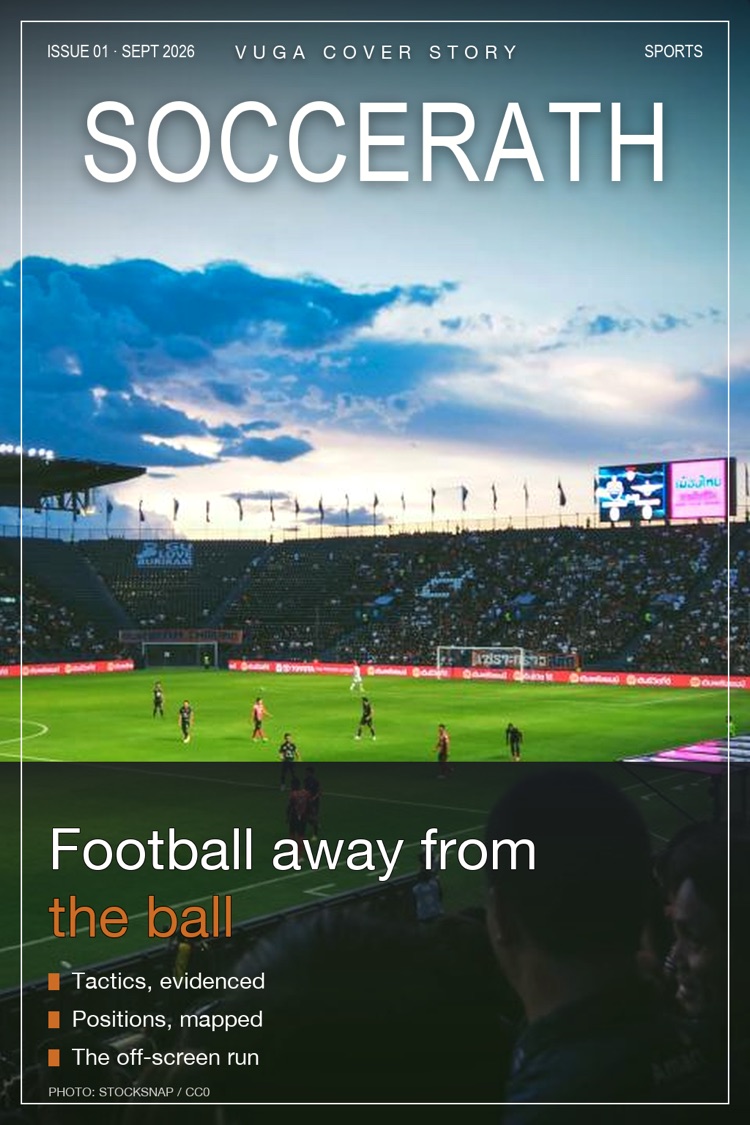 Soccer Ath magazine cover