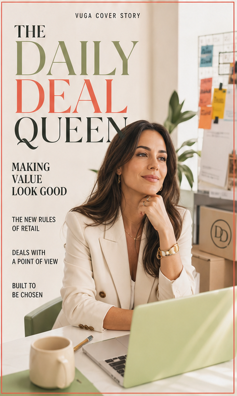 The Daily Deal Queen magazine cover
