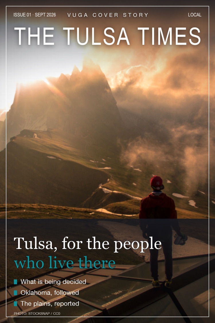 The Tulsa Times magazine cover