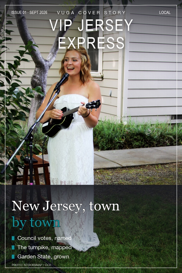 VIP Jersey Express magazine cover